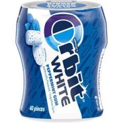 Orbit, Peppermint Gum Bottle , 6x40Ct