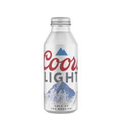 Coors Light Aluminium Bottle
