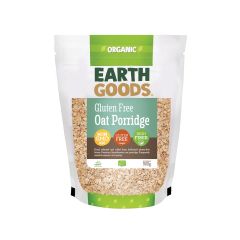 Earth Goods, Oat Porridge Gluten Free, 12x900g