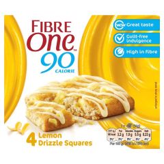 Fibre 1 Lemon Drizzle Brownie 7x4PK