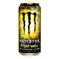 Monster Rehab Tea + Lemonade Cans, 15.5 fl oz, 24 Pack