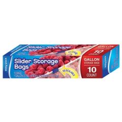 Easy-Pack, Gallon Slider Bags, 6x10Ct