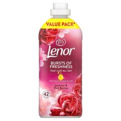 Lenor Fabric Conditioner 42 Washes, Jasmine & Red Berries, 6x1386ml