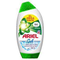 Ariel Washing Liquid Gel, 42 Washes, Original, 6x1.386L