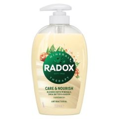 Radox Mineral Therapy Shea Butter & Ginger Antibacterial Handwash, 6x250ml