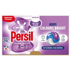 Persil 3 In 1 Washing Capsules Colour Protect 15 Washes, 4x15ct
