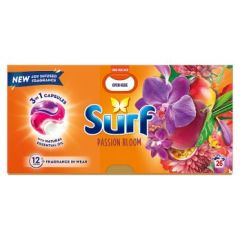 Surf 3 in 1 Laundry Washing Detergent Capsules Passion Bloom 26 washes 3x26PCE