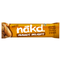 Nakd Peanut Delight Gluten Free 18X35G