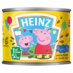 Heinz Peppa Pig Pasta Shapes 12X205G