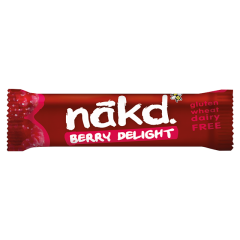 Nakd Berry, Fruit and Nut Gluten Free Bar 18x35g