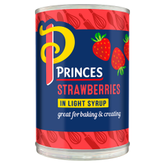 Princes Strawberries In Syrup 12x410g