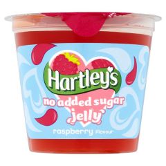 Hartleys Raspberry Jelly No Added Sugar 12X115G
