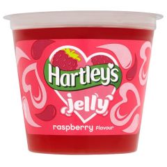 Hartleys Ready to Eat Jelly Raspberry 12x125g