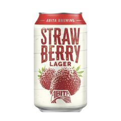 Abita Strawberry Lager, Can