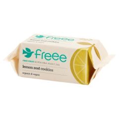 FREEE Gluten Free Organic Lemon Zest Cookies 12x150g