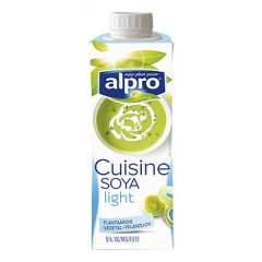 Cream Culinary Vegetal Light Alpro Soya 1X25 Cl