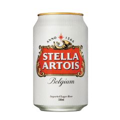 Stella Artois, Belgian Pilsner, Can