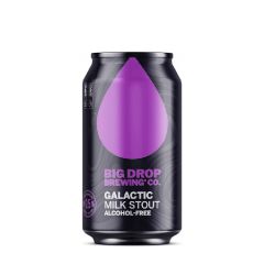 Big Drop Galactic Stout (Non Alcoholic), Can