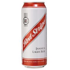 Red Stripe Lager, Can