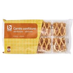 Apricot Jam Square Tarts Boni 8 P. 1X175 Gr