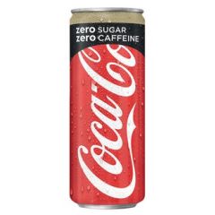 Coca Cola Zero Decaffeinated (Can) 24X33 Cl