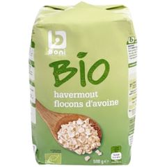 Oat Flakes Organic Boni 1X500 Gr
