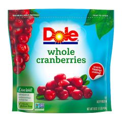Frozen-Dole Cranberries Whole Frozen, 2x5lbs