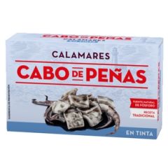Sliced Squid In Ink Cabo De Penas 1X120 Gr