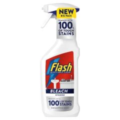 Flash Multi Purpose Bleach Cleaning Spray For Hard Surfaces 10x500ml