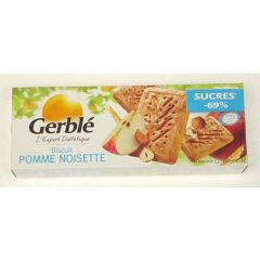 Biscuit Apple & Hazelnut Gerble 12X230 Gr