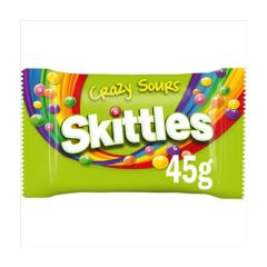 Skittles Vegan Crazy Sours Bag 36x45G