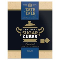 Tate & Lyle Fairtrade Cane Sugar Demerara Cubes 10x500g