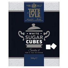 Tate & Lyle Fairtrade Cane Sugar White Cubes 10X500G