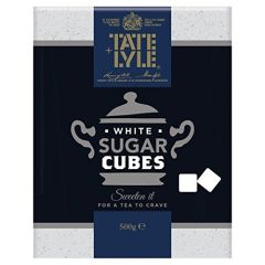 Tate & Lyle Fairtrade Cane Sugar White Cubes 10x500g