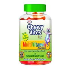 Tlc Chewy Vites Kids Multivitamin Advance 30 Fruity Bears 6X30's