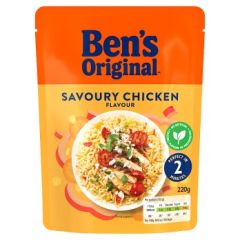 Ben's Original Savoury Chicken Microwave Rice 6X220G