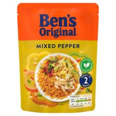 Ben's Original Mixed Pepper Microwave Rice 6x220g