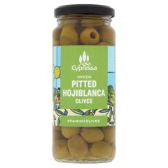 Cypressa Green Pitted Hojiblanca Olives 6x340G