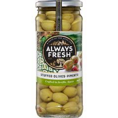 Always Fresh, Pimento Stuffed Olives, 6x450g