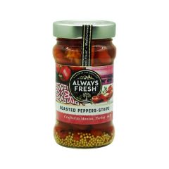 Always Fresh, Fire Roasted Mild Red Pepper Strips, 6x310g