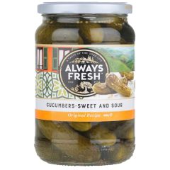 Always Fresh, Cucumber Sweet & Sour, 6x680g