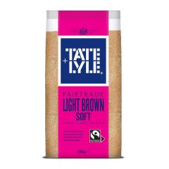 Tate Lyle, Light Brown Sugar, 10x500g