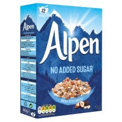 Alpen, Muesli No Added Sugar, 10x560g