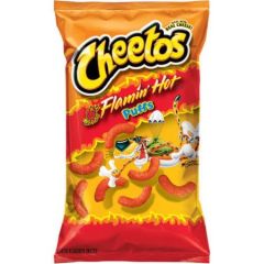 Fritolays, Cheetos Corn Puffs Crunchy, 10x8oz