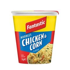 Fantastic, Cup Ndl Chicken&Corn, 12x70g