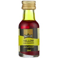 Natco, Food Colour Yellow, 144x28ml