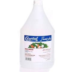 Crystal, White Vinegar Plastic, 4x1gal