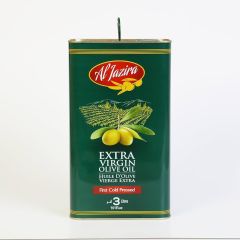 Al Jazira Olive Oil, Extra Virgin Olive Oil, 4x3L