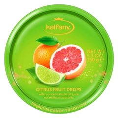 Kalfany, Citrus Fruit Drops, 80x150g