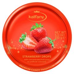 Kalfany, Strawberry Drops, 80x150g